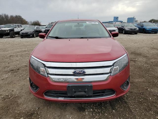 3FAHP0HA6CR237873 - 2012 FORD FUSION SE RED photo 5