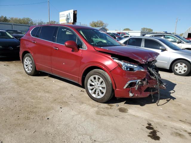 LRBFXBSA4JD056779 - 2018 BUICK ENVISION PREFERRED RED photo 4