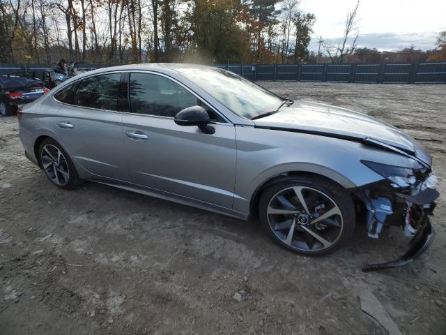 5NPEJ4J22MH068271 - 2021 HYUNDAI SONATA SEL PLUS SILVER photo 4