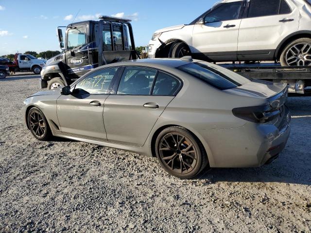 WBA13BK07MCF50482 - 2021 BMW M550XI TAN photo 2