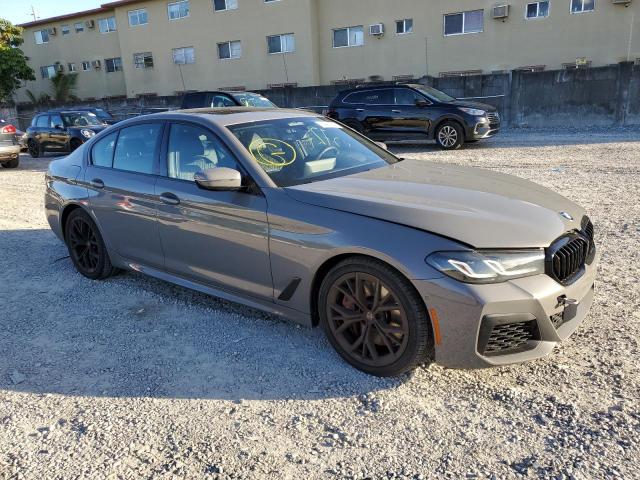 WBA13BK07MCF50482 - 2021 BMW M550XI TAN photo 4