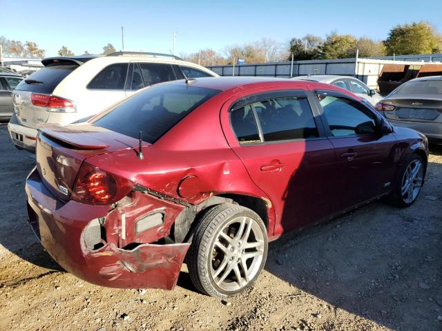 1G1AP58X597295110 - 2009 CHEVROLET COBALT SS MAROON photo 3