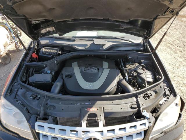 4JGBB8GB1AA560898 - 2010 MERCEDES-BENZ ML 350 4MATIC BLACK photo 11