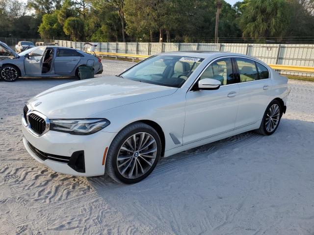 WBA53BJ07MCF39758 - 2021 BMW 540 I WHITE photo 1