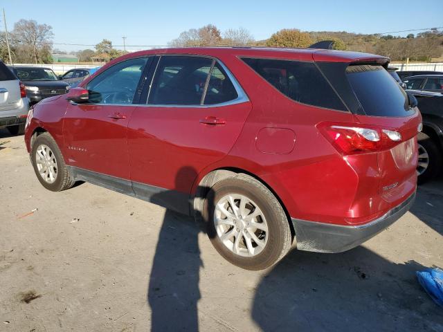 2GNAXSEV7J6212636 - 2018 CHEVROLET EQUINOX LT RED photo 2