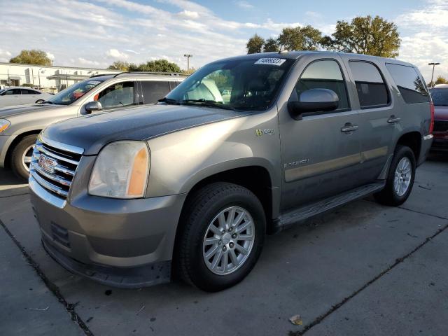 1GKFK13598R237969 - 2008 GMC YUKON HYBRID GRAY photo 1