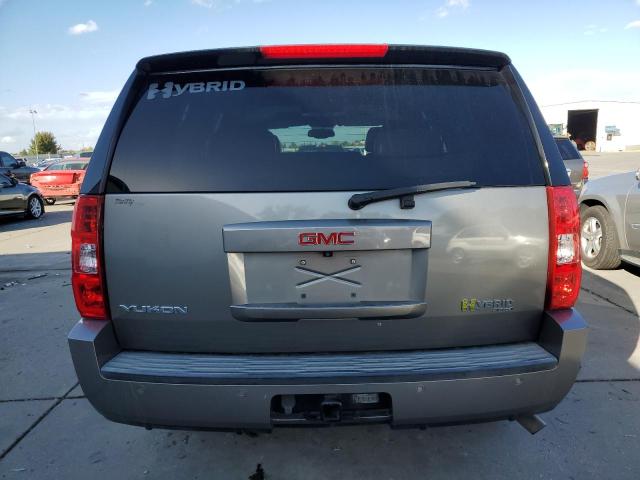 1GKFK13598R237969 - 2008 GMC YUKON HYBRID GRAY photo 6