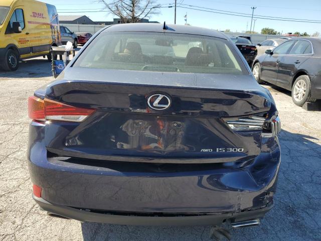 JTHC81D21J5033423 - 2018 LEXUS IS 300 BLUE photo 6