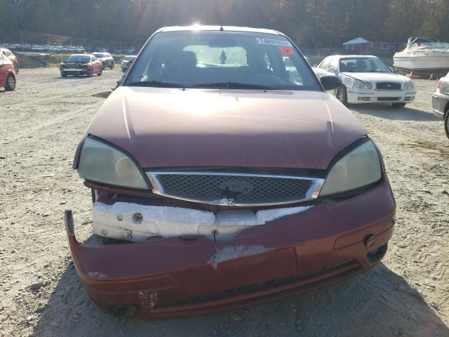 3FAHP31N55R109514 - 2005 FORD FOCUS ZX3 RED photo 5