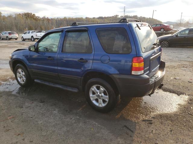 1FMYU93147KC03340 - 2007 FORD ESCAPE XLT BLUE photo 2