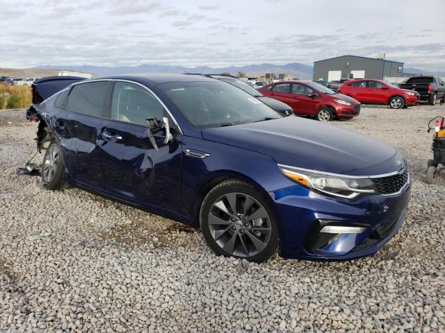 5XXGT4L39KG283227 - 2019 KIA OPTIMA LX BLUE photo 4