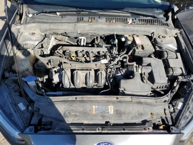 3FA6P0H74GR287043 - 2016 FORD FUSION SE GRAY photo 11