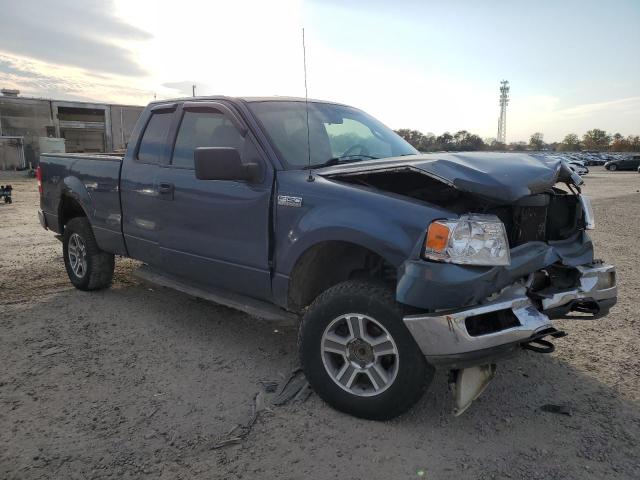 1FTPX14544NA65710 - 2004 FORD F150 BLUE photo 4