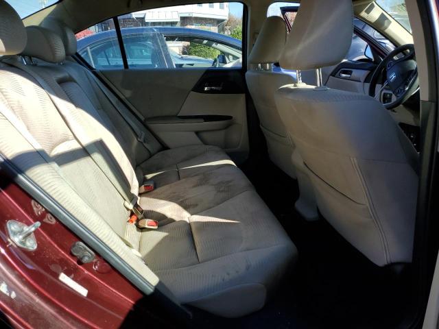 1HGCR2F31EA193276 - 2014 HONDA ACCORD LX MAROON photo 10