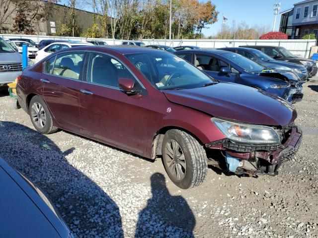 1HGCR2F31EA193276 - 2014 HONDA ACCORD LX MAROON photo 4