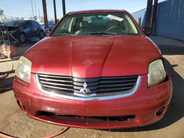 4A3AB36F57E083723 - 2007 MITSUBISHI GALANT ES RED photo 5