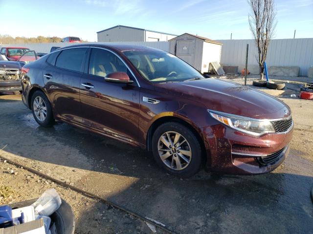 5XXGT4L32HG150611 - 2017 KIA OPTIMA LX BURGUNDY photo 4