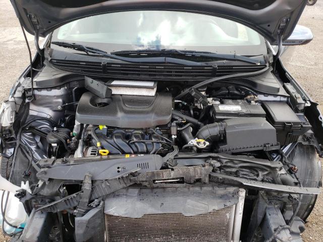 3KPA24AB8KE226691 - 2019 KIA RIO S GRAY photo 11