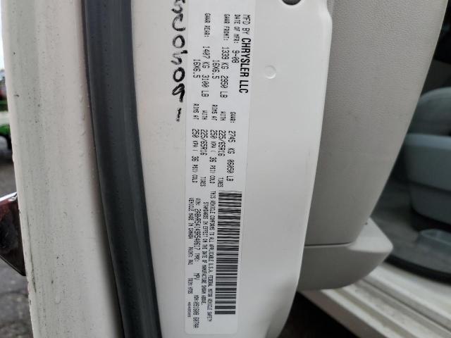 2A8HR54149R540617 - 2009 CHRYSLER TOWN & COU TOURING WHITE photo 14