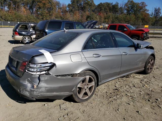 WDDHF8JB1EB025054 - 2014 MERCEDES-BENZ E 350 4MATIC SILVER photo 3