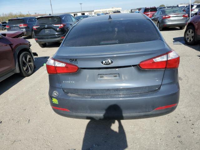 KNAFK4A68G5564004 - 2016 KIA FORTE LX CHARCOAL photo 6