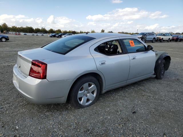 2B3KA43R98H264706 - 2008 DODGE CHARGER SILVER photo 3