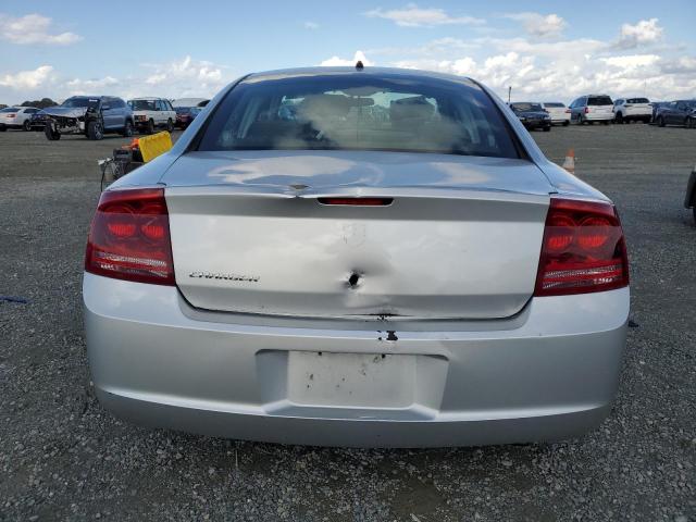 2B3KA43R98H264706 - 2008 DODGE CHARGER SILVER photo 6