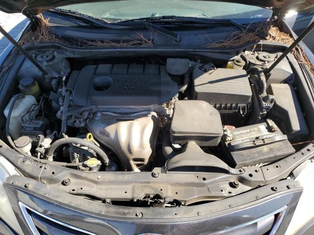 4T1BF3EK0BU657603 - 2011 TOYOTA CAMRY BASE GRAY photo 11