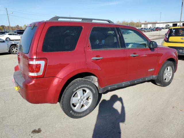 1FMCU031X8KA68680 - 2008 FORD ESCAPE XLT RED photo 3