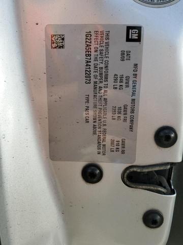 1G2ZA5EB7A4122073 - 2010 PONTIAC G6 SILVER photo 13