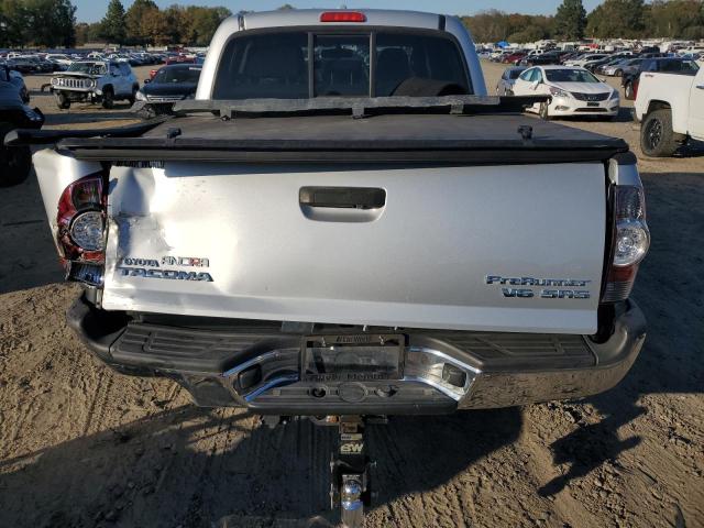 3TMJU62N49M088176 - 2009 TOYOTA TACOMA DOUBLE CAB PRERUNNER SILVER photo 6