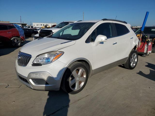 KL4CJASB9FB101317 - 2015 BUICK ENCORE WHITE photo 1