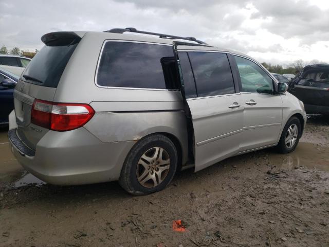 5FNRL38795B013470 - 2005 HONDA ODYSSEY EXL SILVER photo 3