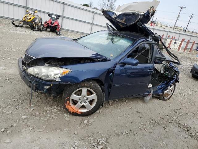 4T1BE32K96U122816 - 2006 TOYOTA CAMRY LE BLUE photo 1