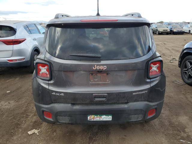 ZACNJDABXMPM10683 - 2021 JEEP RENEGADE SPORT GRAY photo 6