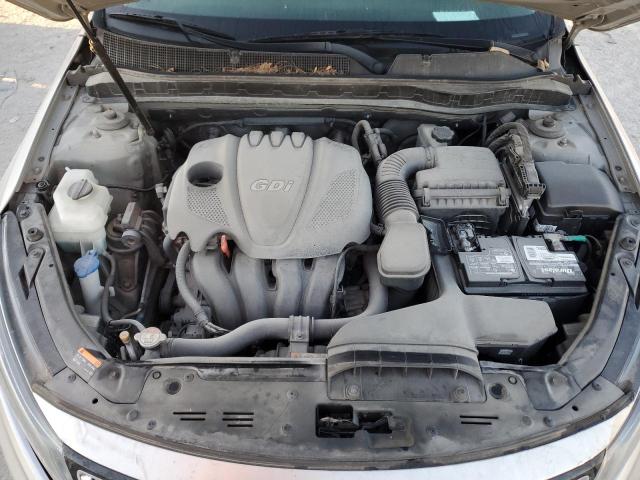 KNAGM4A70E5453239 - 2014 KIA OPTIMA LX SILVER photo 11