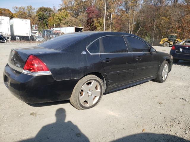 2G1WV58N281350604 - 2008 CHEVROLET IMPALA 50TH ANNIVERSARY BLACK photo 3