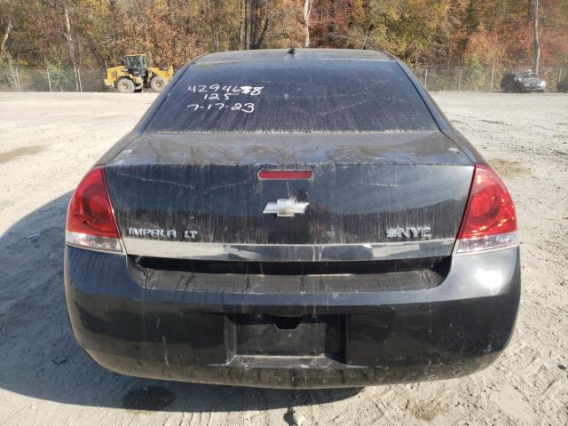 2G1WV58N281350604 - 2008 CHEVROLET IMPALA 50TH ANNIVERSARY BLACK photo 6