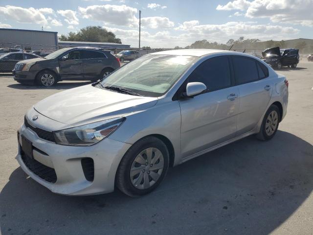 3KPA24AD8LE321366 - 2020 KIA RIO LX SILVER photo 1