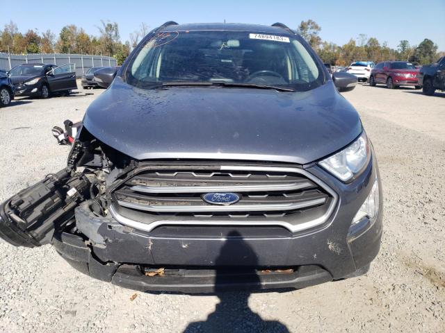 MAJ3P1TEXJC221228 - 2018 FORD ECOSPORT SE GRAY photo 5