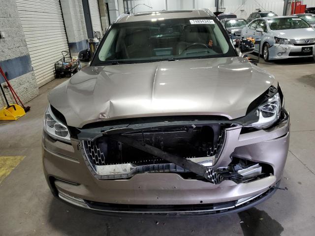 5LM5J7XC5LGL22651 - 2020 LINCOLN AVIATOR RESERVE TAN photo 5