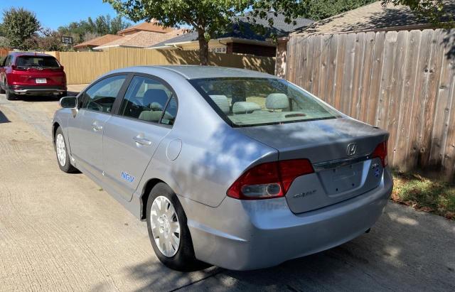 1HGFA46539L001299 - 2009 HONDA CIVIC GX SILVER photo 3