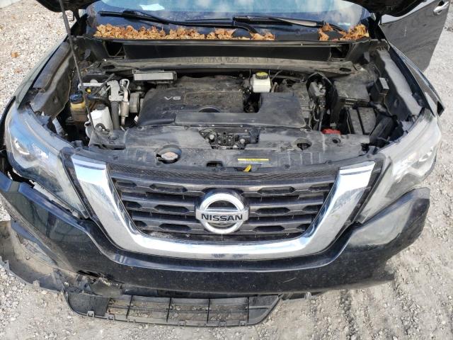 5N1DR2MN9KC617015 - 2019 NISSAN PATHFINDER S BLACK photo 12