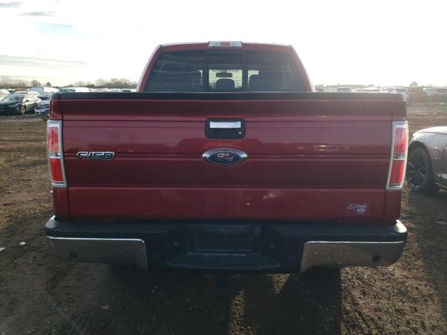 1FTFW1ET0EFA91311 - 2014 FORD F150 SUPERCREW RED photo 6