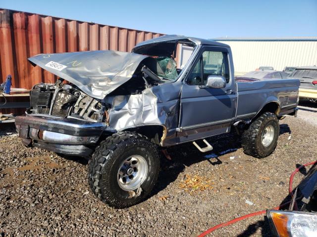 1FTEF14N0SNA11649 - 1995 FORD F150 GRAY photo 1