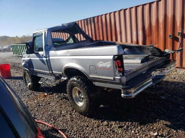 1FTEF14N0SNA11649 - 1995 FORD F150 GRAY photo 2