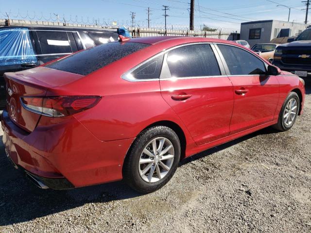 5NPE24AF4JH656667 - 2018 HYUNDAI SONATA SE RED photo 3