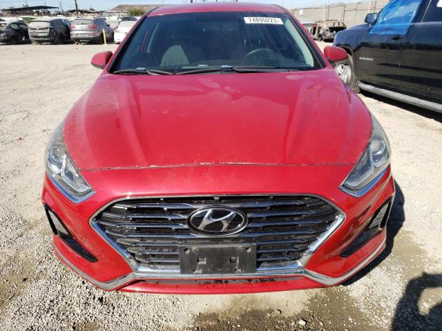 5NPE24AF4JH656667 - 2018 HYUNDAI SONATA SE RED photo 5