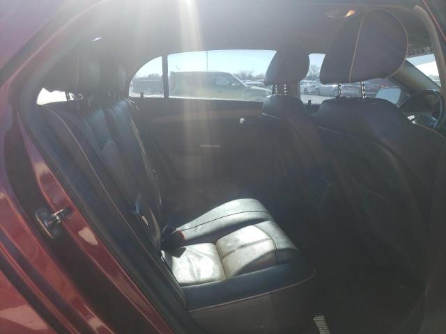 1G1ZE5E70BF222204 - 2011 CHEVROLET MALIBU LTZ წითელი ფოტო 10