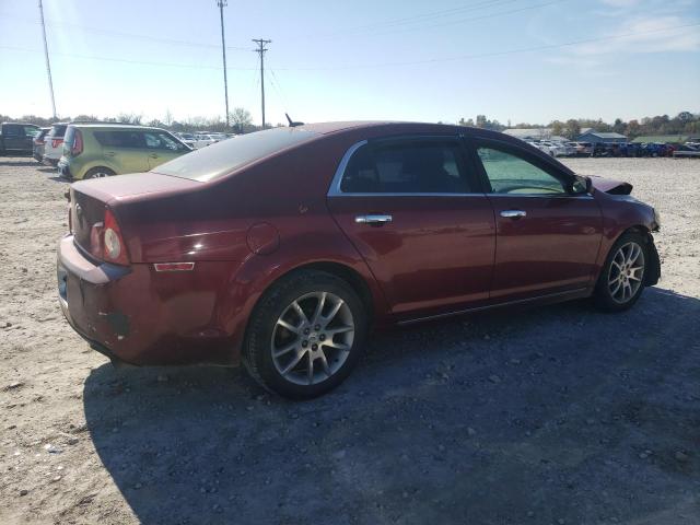 1G1ZE5E70BF222204 - 2011 CHEVROLET MALIBU LTZ წითელი ფოტო 3